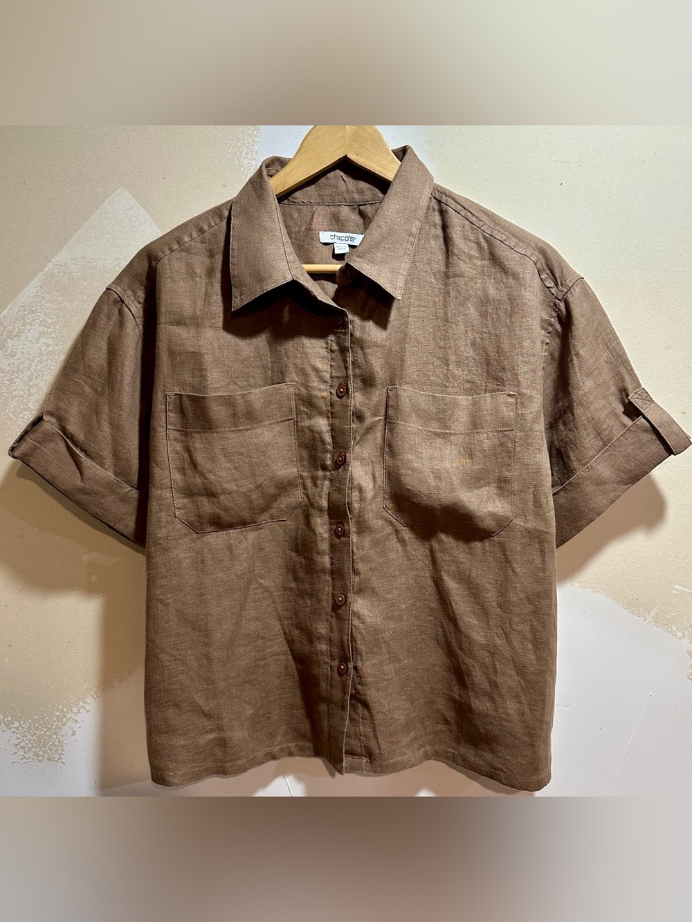 Chico’s Linen Women’s Top